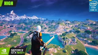 FORTNITE CHAPTER 5 SEASON 1  HIGH   GTX 1650TI  i510300H [upl. by Ytnom573]