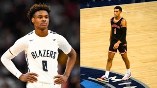 When Bronny James FACED NBA Stars Chet Holmgren and Jalen Suggs on Wolves Court [upl. by Meier]