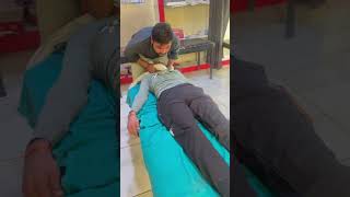 Cervical spine pain treatment chiropractic treatment posture corection pain clinic in Haryana loharu [upl. by Kori]