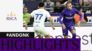 HIGHLIGHTS RSC Anderlecht  KRC Genk  20242025 [upl. by Adanar936]