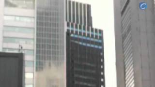 Skyscrapers swaying during earthquake [upl. by Vierno]