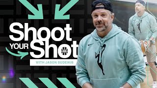 Jason Sudeikis is a HOOPER  Shoot Your Shot  New York Liberty [upl. by Cheri]