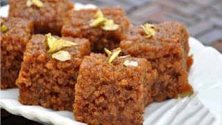 Sohan Halwa Recipe  How to Make Tasty Sohan Halwa [upl. by Johna756]