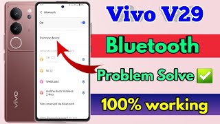 vivo v29 bluetooth problem vivo v29 bluetooth connect problem [upl. by Schwenk]