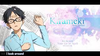 quotKiramekiquot English Cover  Your Lie In April ED1 feat Jefferz [upl. by Draillih]