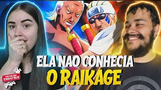 Rap do Killer Bee e Raikage Naruto  DOUBLE LARIAT  NERD HITS  REACT EM CASAL [upl. by Atterol]