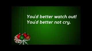 Santa Claus is coming to town Lyrics  Children version [upl. by Zaremski431]