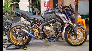 HONDA CB 650 F 2018 แต่ง [upl. by Notsnorb]