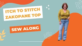 Itch to Stitch Zakopne Sew Along [upl. by Tiossem]