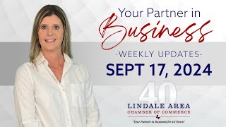 Lindale Chamber Events amp Updates  September 17 2024 [upl. by Ardnaiek]