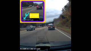 Merging on a 65 mph Highway Going 14 mph  Idiots Caught on Dashcam [upl. by Asela]