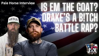 Adam Calhoun amp Mesus on Is Em The GOAT Drakes A Btch amp Battle Rap PALE HORSE INTERVIEW 3 [upl. by Eibloc]