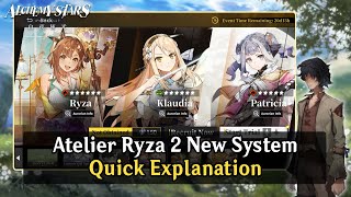 Alchemy Stars Atelier Ryza 2 Collaboration  Tactical System and AP Points Quick Guide [upl. by Ardnwahsal]