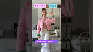 Pt 12 Was soll ich behalten  KEEP or RETURN  👗👚haul shopping shoppinghaul keeporreturn [upl. by Anotyad]