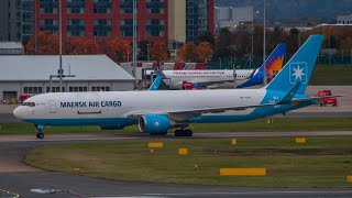 Maersk air cargo Boeing 767 OYSYC [upl. by Wivinah267]