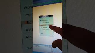 Tally ERP 9 Enable GST Option keyboard shortcut keys computer Class 🖥️💻ytshorts bilaspurcg [upl. by Matthaeus]