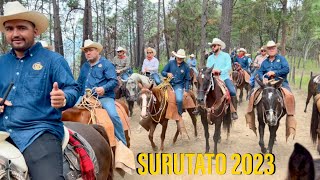 🐴CABALGATA SURUTATO 2023⛰️ La mejor cabalgata de México 🇲🇽 [upl. by Nylirret711]