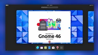 GNOME 46  KATHMANDU  Gnome is better than KDE [upl. by Enaoj]