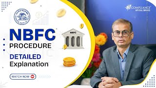 NBFC Procedure Detailed Explanation 2024  Process  Types  JR Compliance [upl. by Erialc]