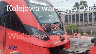 kolejowa Warszawa Odc 2 LK 28 wieliszew zegrze południowe [upl. by Arebma87]