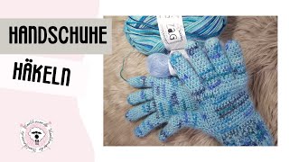 RUCKI ZUCKI Handschuhe Häkeln  Fingerhandschuhe  Easy Peasy [upl. by Retsevel]