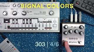 Roland TB303 w Strymon Deco V2 303 Miniseries Episode 46 [upl. by Pincas449]