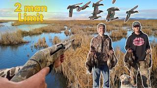 Youth Duck Hunt  Utah Waterfowl  2 MAN LIMIT [upl. by Yelnoc]