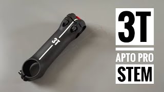 3T Apto Pro Stem  Detailed First Look [upl. by Ydollem]