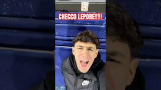 CHECCO LEPORE music rap football funnyvideo calcio perte [upl. by Eneirda327]