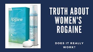 Truth about Womens Rogaine  Does it really work [upl. by Ruthann]