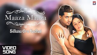 Sillunu Oru Kadhal Tamil Movie Songs  Maaza Maaza Song  Suriya  Jyothika  Bhumika  AR Rahman [upl. by Ahsyad]