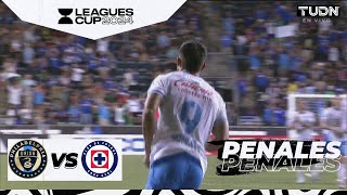 ¡TANDA COMPLETA Cruz Azul GANA en PENALES  Philadelphia vs Cruz Azul  Leagues Cup 2024  TUDN [upl. by Docile]