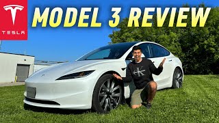 NEW 2024 Tesla Model 3 Brutally HONEST Review [upl. by Otrebcire906]