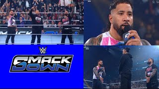 Roman Reigns And Jey Uso Reunite On Wwe Smackdown 2 November2024 [upl. by Enial793]