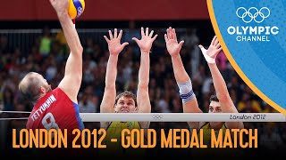 Volleyball  Russia vs Brazil  Mens Gold Final  London 2012 Olympic Games [upl. by Sharron]