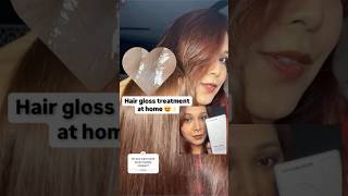 Hair glossing treatment at home 😍✨💎✨ kevinmurphy hairgloss shinyhair [upl. by Anali]