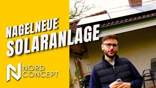 Neue Solaranlage von Nordconcept [upl. by Nallac818]