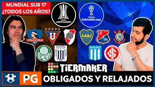 🔴EQUIPOS OBLIGADOS y RELAJADOS LIBERTADORESSUDAMERICANA 2024🔥MUNDIAL SUB17 TODOS LOS AÑOS⚡AB 4X10 [upl. by Levins]