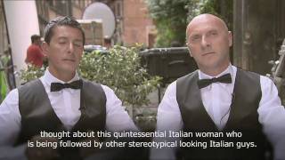 Domenico Dolce and Stefano Gabbana talk about Martini Gold [upl. by Aserat]