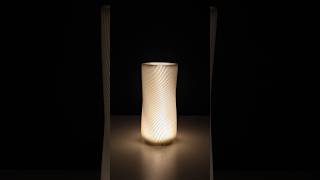 3D printed LED Lamp [upl. by Nrubyar]