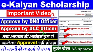 Approve by DLC officer  Approve by DNO officer न्यू अपडेट  ekalyan Paisa Kab aaega 2023 jharkhand [upl. by Stout]