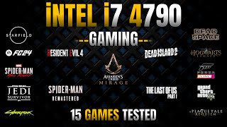 intel i7 4790 in Gaming  15 Games Tested  i7 4790 Gaming [upl. by Nyletak]