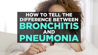 How to Tell the Difference Between Bronchitis and Pneumonia  Health [upl. by Ellinad87]