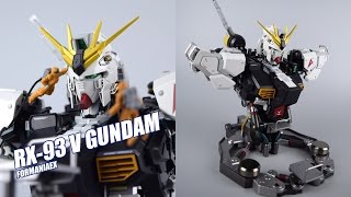 【评头论足】老酒新装！BANDAI万代 FORMANIA EX 牛高达RX93 VGUNDAM 胸像模型 gunpla review [upl. by Baer]