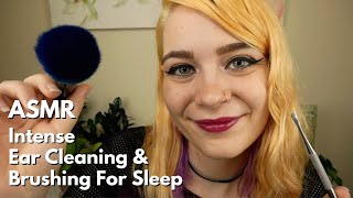 ASMR Intense Ear Cleaning amp Brushing w Lots of Ear Scraping  Soft Spoken Personal Attention RP [upl. by Weitman]