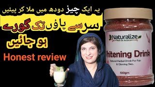 The Truth Behind Natural Whitening Drinks whitening drink by Dr bilquis review [upl. by Caty]