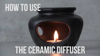 How To Use The Ceramic Diffuser [upl. by Kramnhoj817]