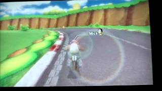 MKW  Mario Circuit 116quot819 glitched [upl. by Airalednac728]