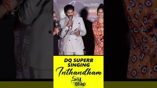 Dulquer Salmaan Singing Inthandham Song From Sita Ramam [upl. by Ziagos]