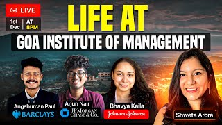 MBA in Goa 😍 Reality of MBA at Goa Institute of Management ft GIM Students [upl. by Alessandra]